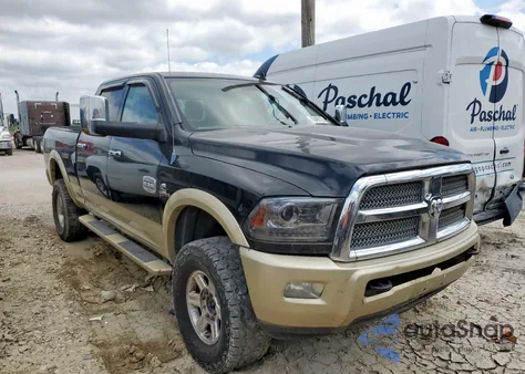 2013 Ram 2500 Longhorn из США, поврежденный, VIN 3C6UR5GL7DG519835